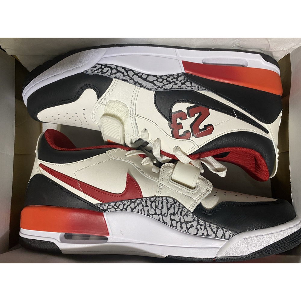 Jordan Legacy 312 Low Black Toe - Size 12 W 13.5 - Picture 2 of 7